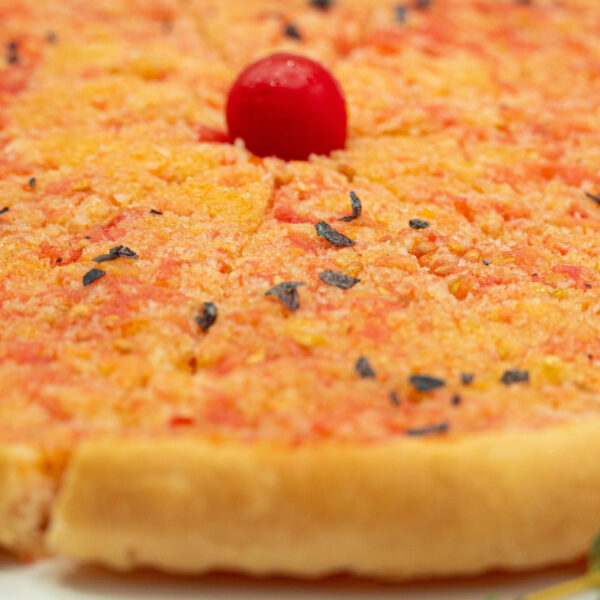 Coca de pan con tomate - Imagen 3